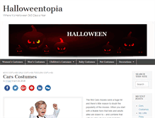 Tablet Screenshot of halloweentopia.com